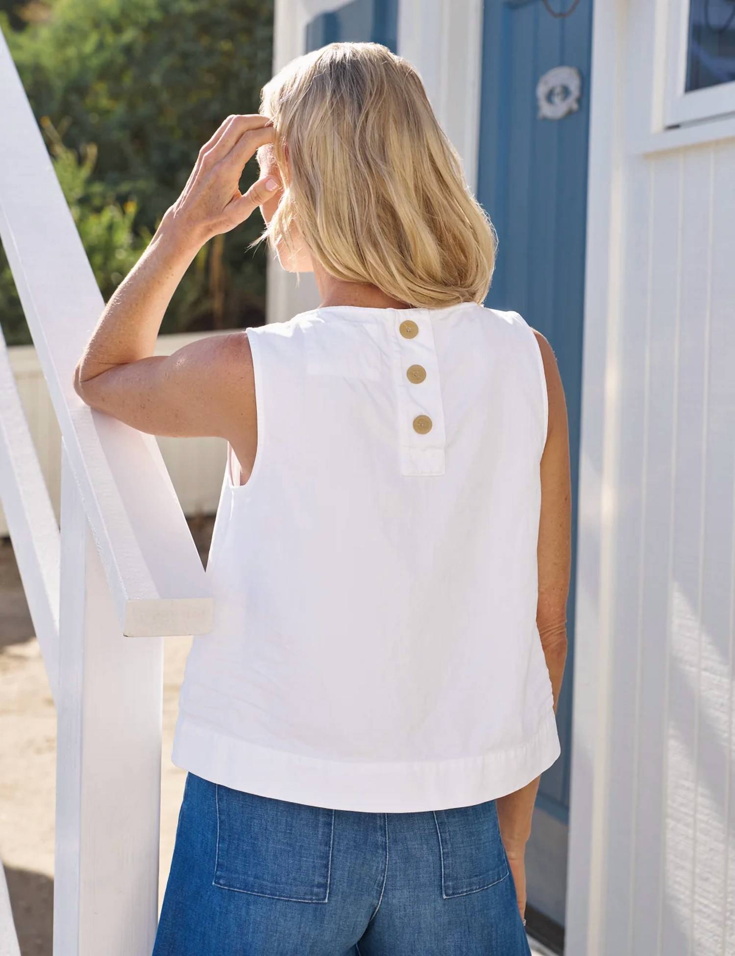 Frank & Eileen - Shelley Shell Tank Top