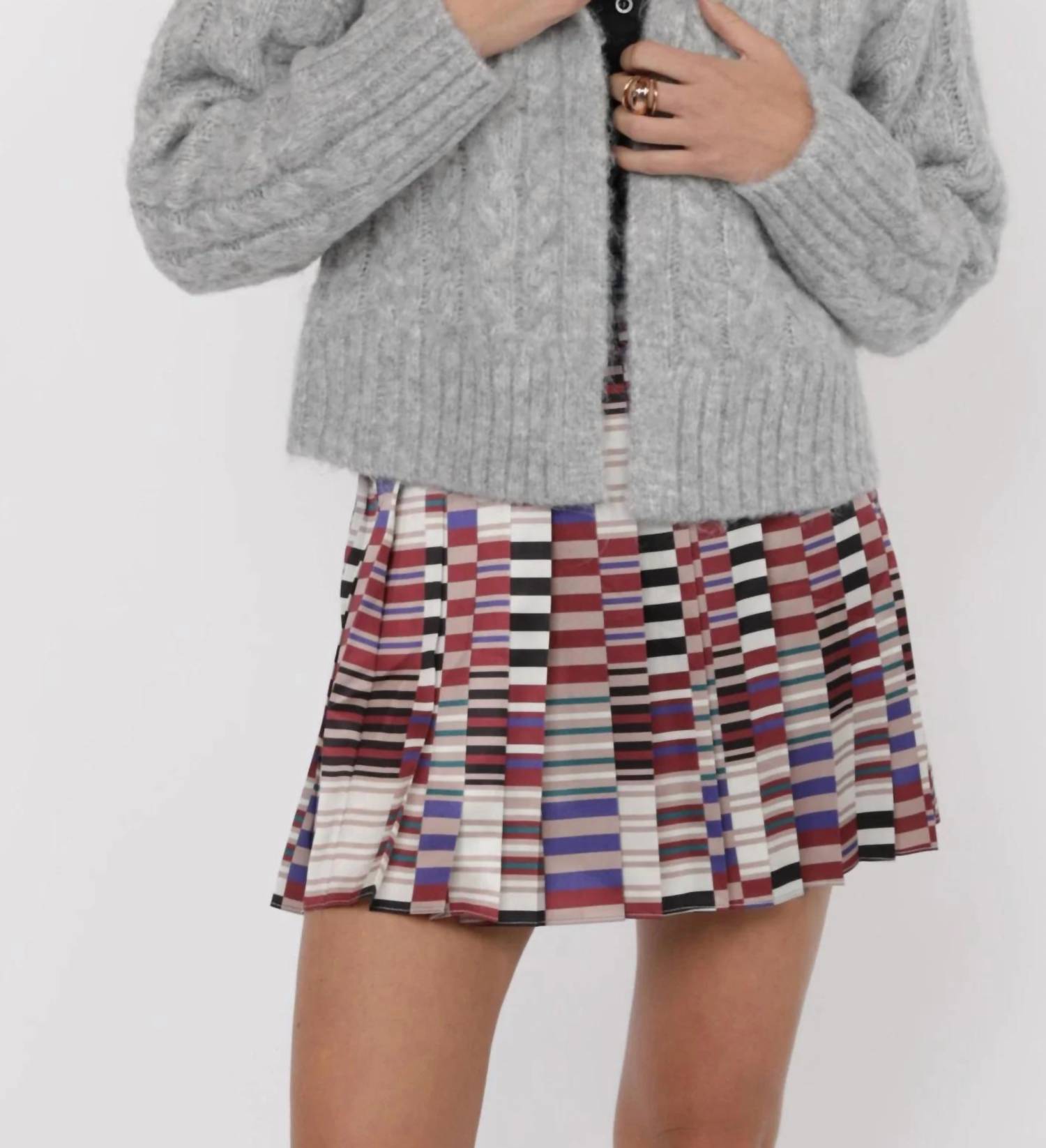 Sage The Label - Rhia Cropped Sweater Cardigan