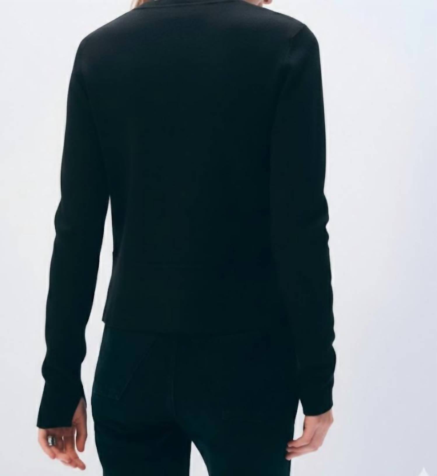 White + Warren - Superfine Merino Waisted Cardigan
