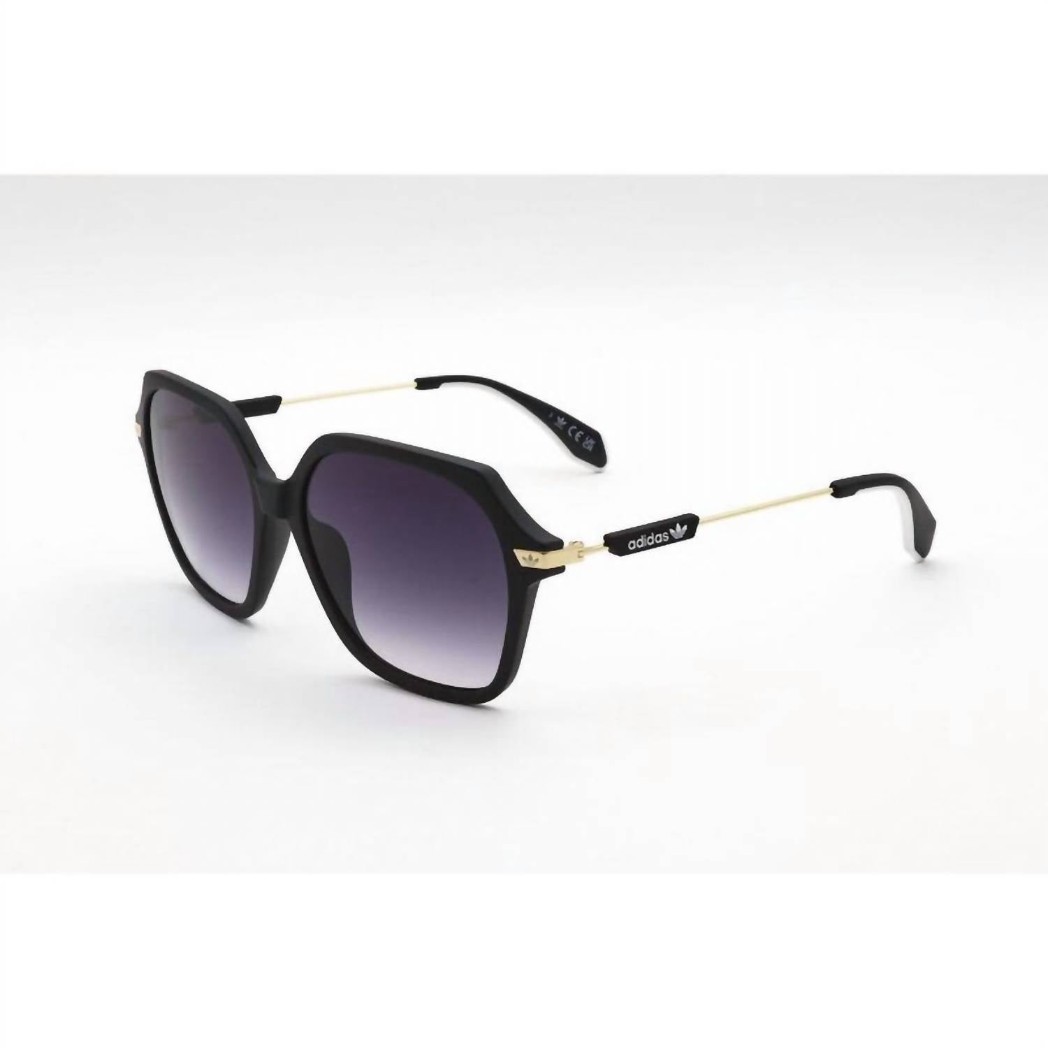 adidas Women's Geometric Sunglasses in black - women's accessory
