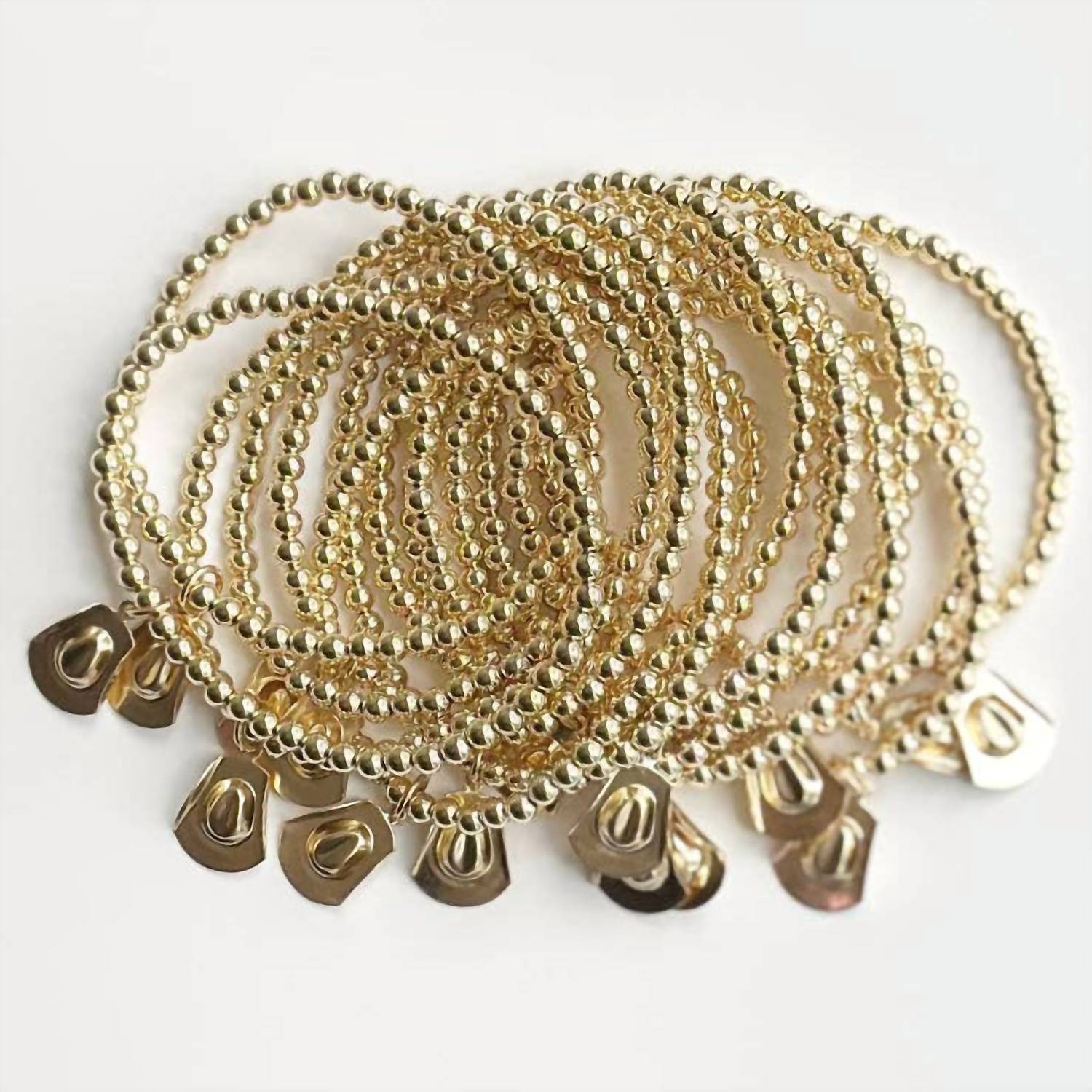 Jeny Baker Designs - Women's Stretchy Cowboy Hat Charm Bracelet