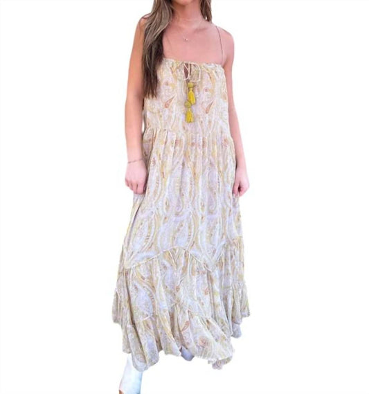 Storia - Floral Tiered Maxi Dress