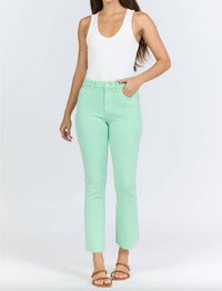 Dear John Denim - Jeanne Flare Leg Cropped Jeans