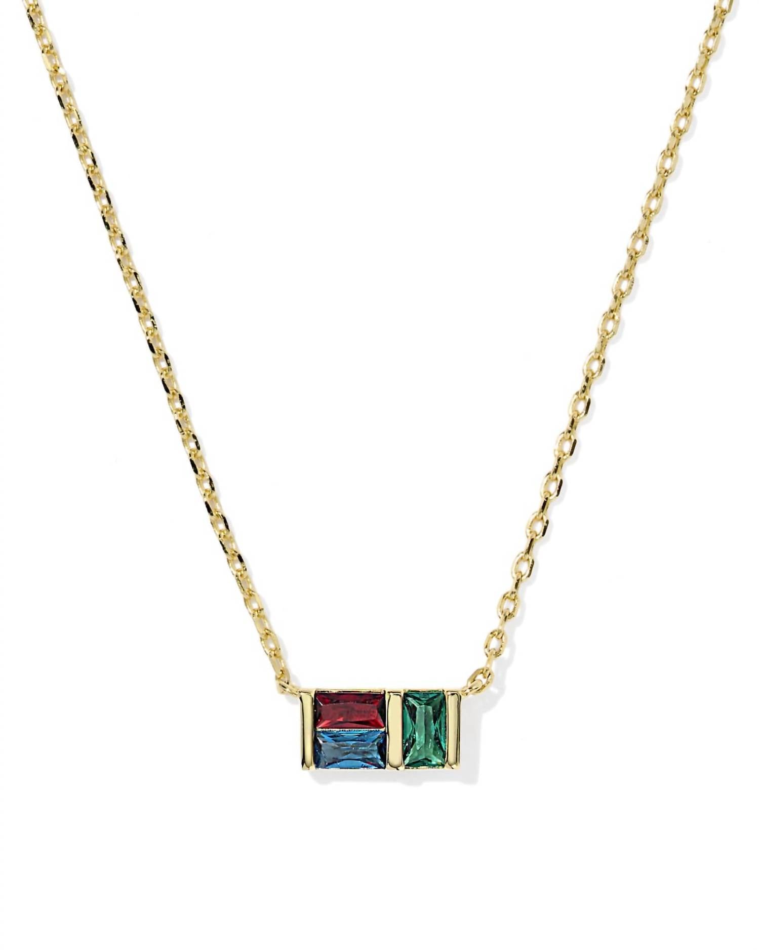 Kendra Scott Women's Jamie Short Pendant Necklace in gold - women's jewelry
