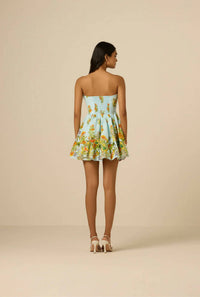 Hemant & Nandita - Amya Off Shoulder Mini Dress