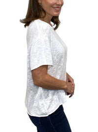 J. Society - Cap Sleeve Boxy Tee
