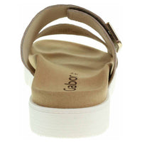 GABOR Women's Slide Sandal in antikrosa suede - women's sandal - view 4