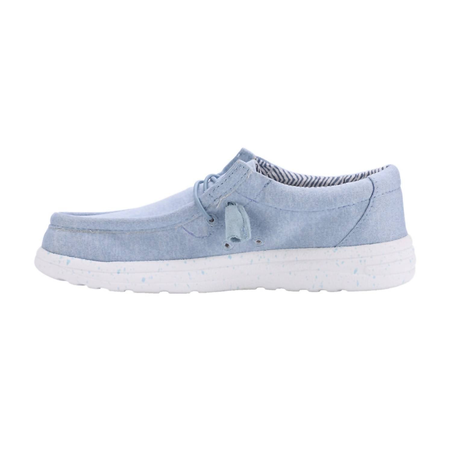 Lamo Women's Paula Breeze Jersey Knit Casual Shoe in sky blue - women's sneaker - alternate view