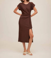 Fifteen Twenty - Women's Marisa Side Knot Midi Dress