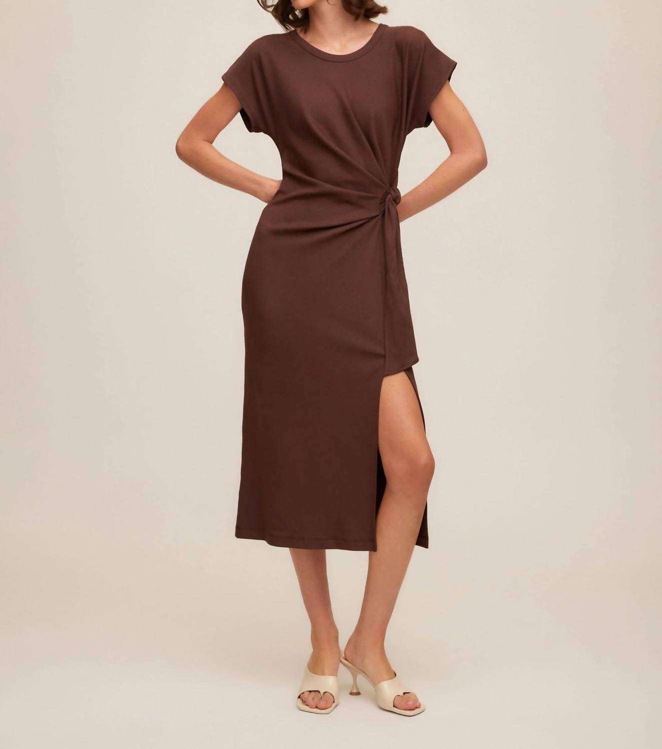 Fifteen Twenty - Women's Marisa Side Knot Midi Dress