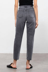 Hidden - Two Tone Distressed Tapered Jeans