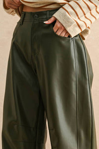 Miou Muse - Penelope Pleather Pants
