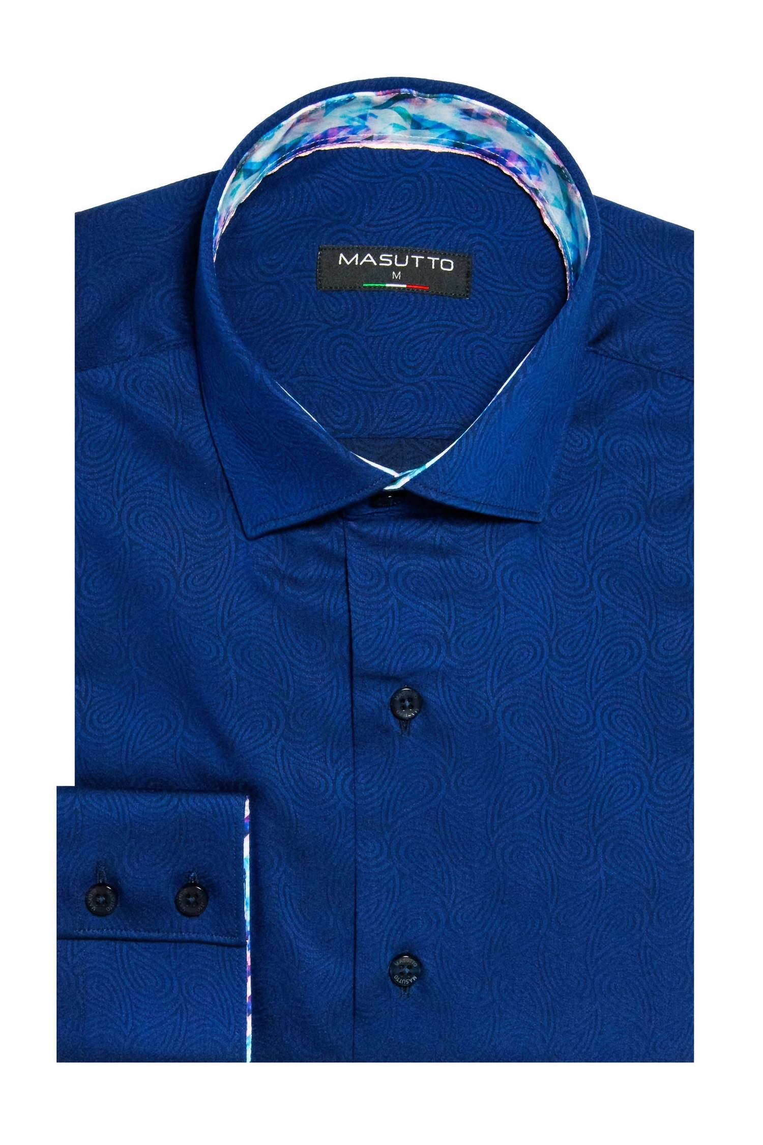 Masutto - YORK/92 LONG SLEEVE BUTTON DOWN SHIRT