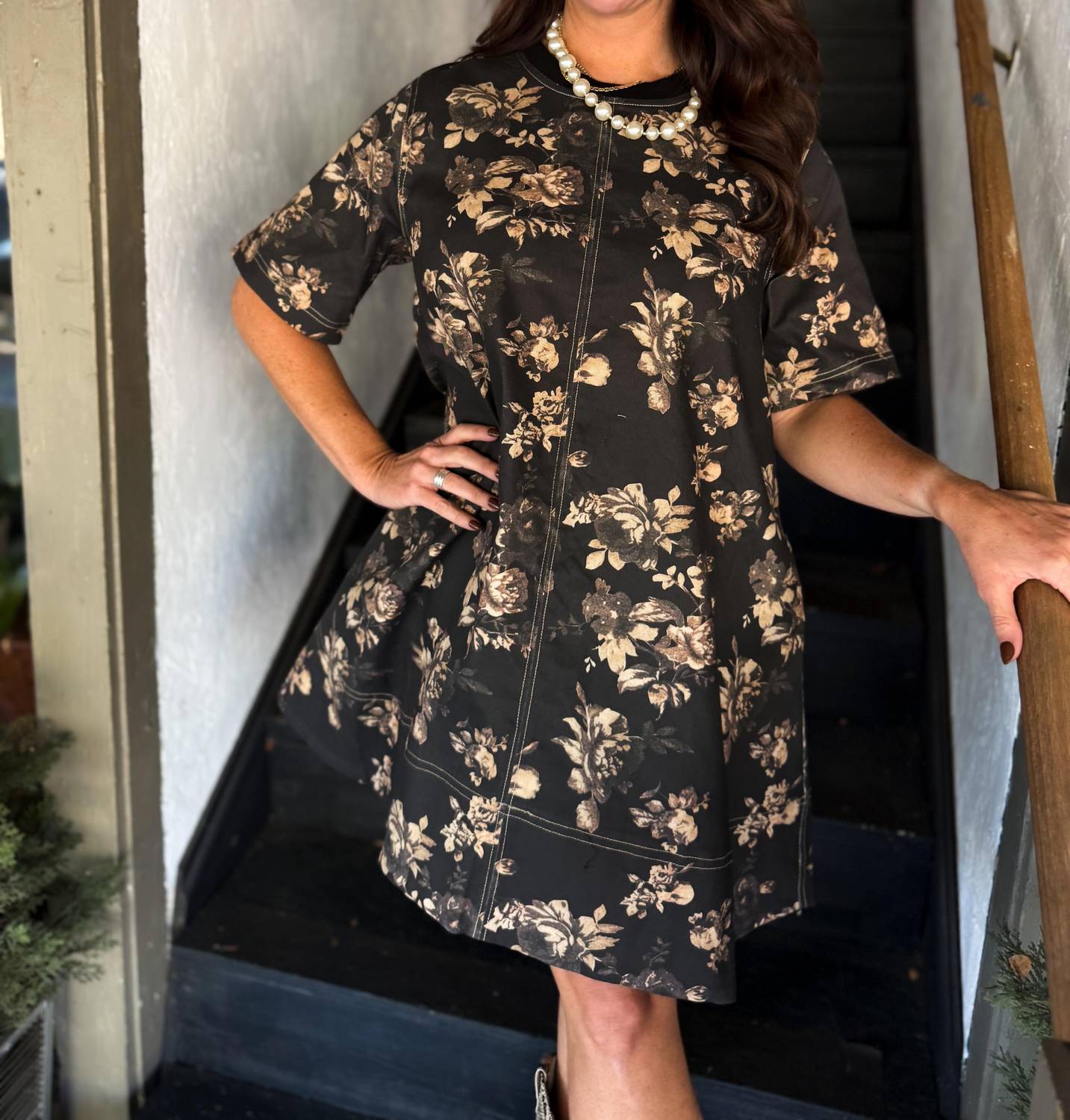 Entro - Camila Floral Mini Dress