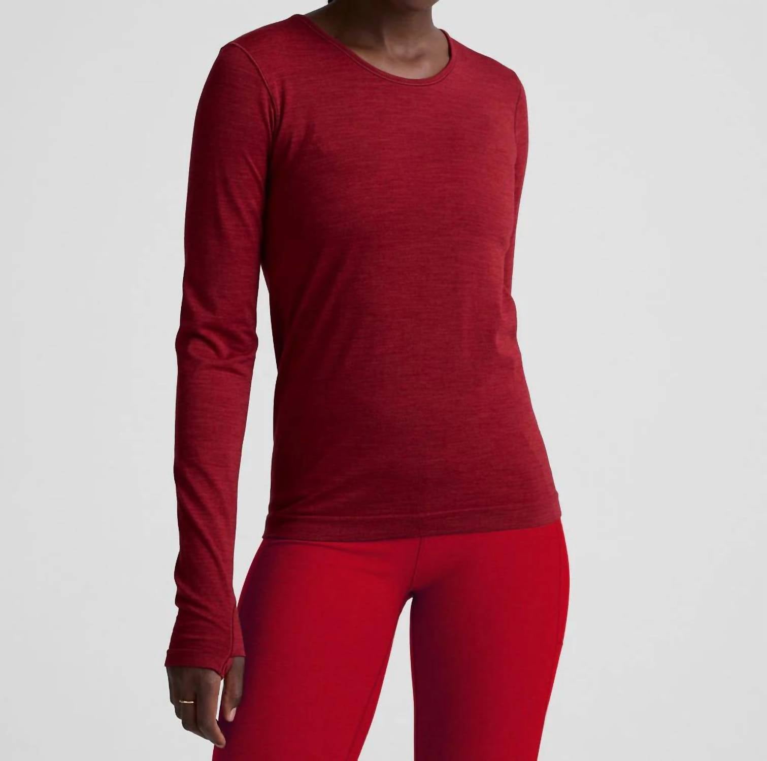 Beyond Yoga - Luxeknit Merino Wool Crewneck Top