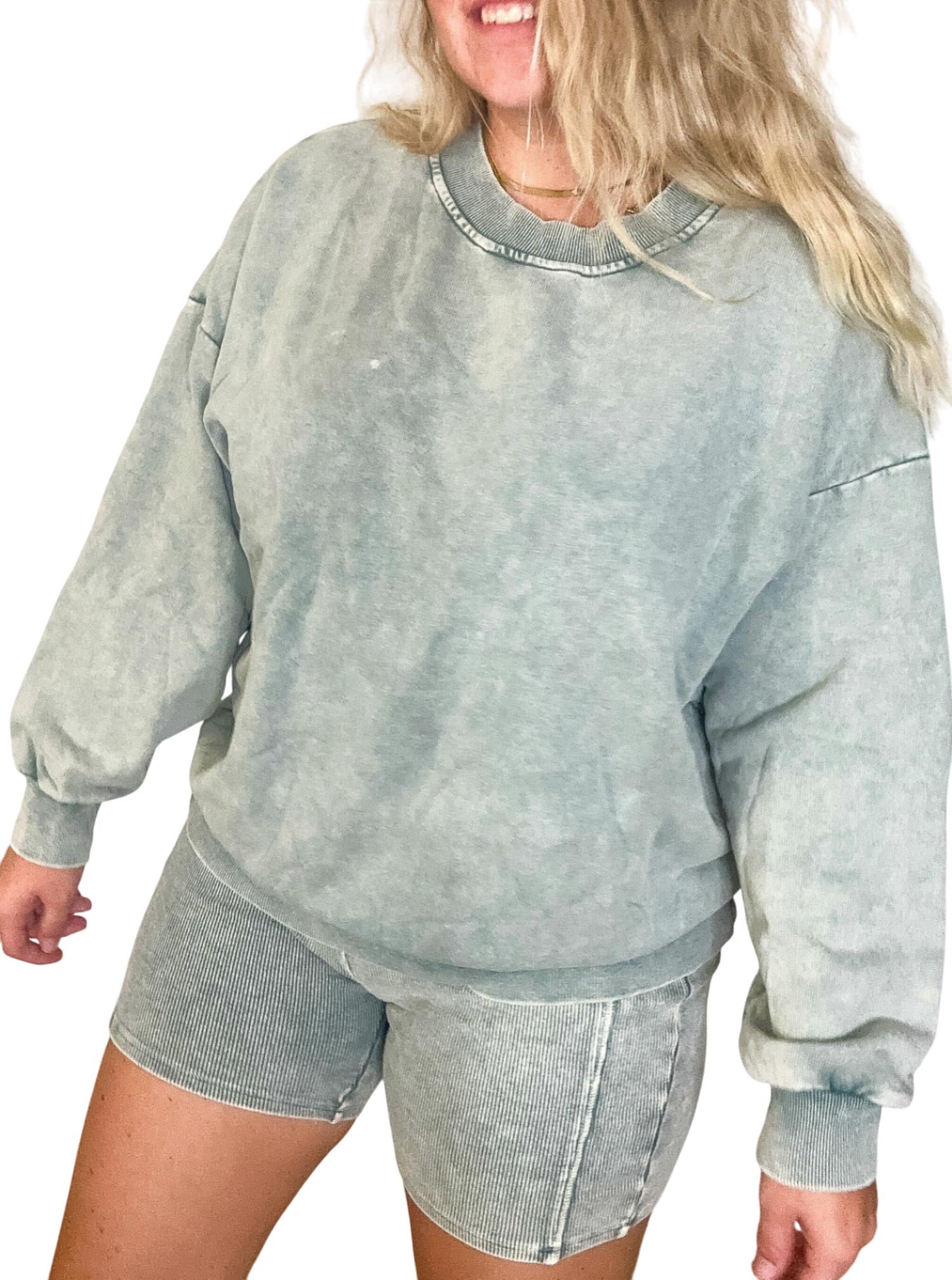 Le Lis - Sea Spray Oversized Pullover