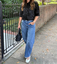 Current Air - Paige Short Sleeve Sweater