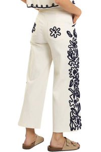 Lalavon - Elaine Detailed Denim Pants