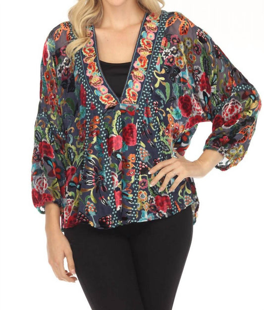 Johnny Was - Minto Burnout Kimono Jacket