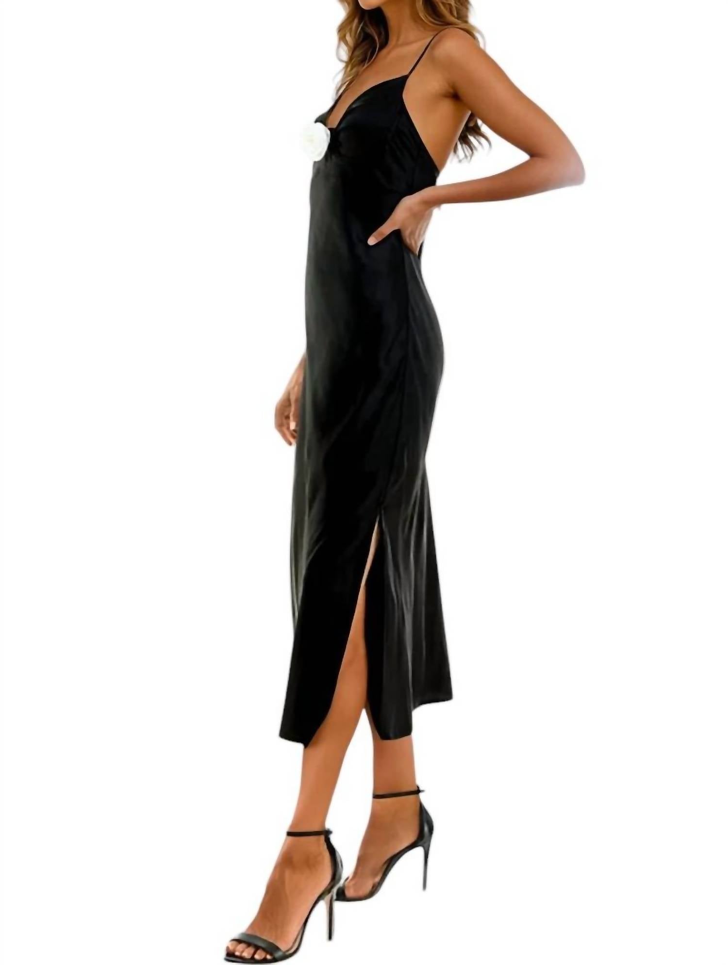 Acoa - Roselle Satin Maxi Dress