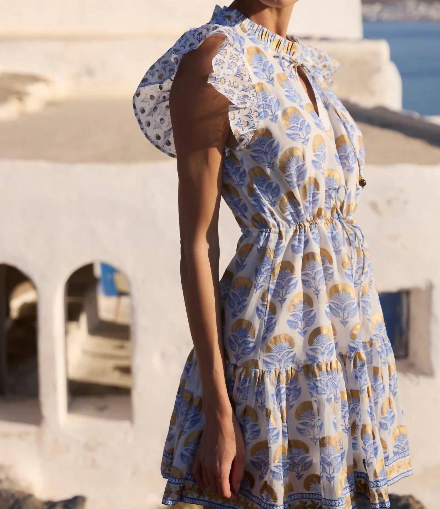 Oliphant - Cinched Flirty Short Dress