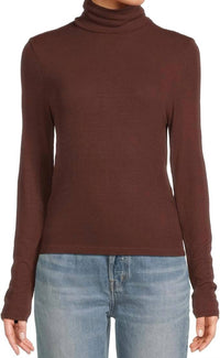 Michael Stars - Martha Turtleneck Ruched Sides Sweater