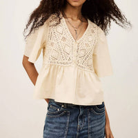 Ba&Sh - Salvi V-neck Top