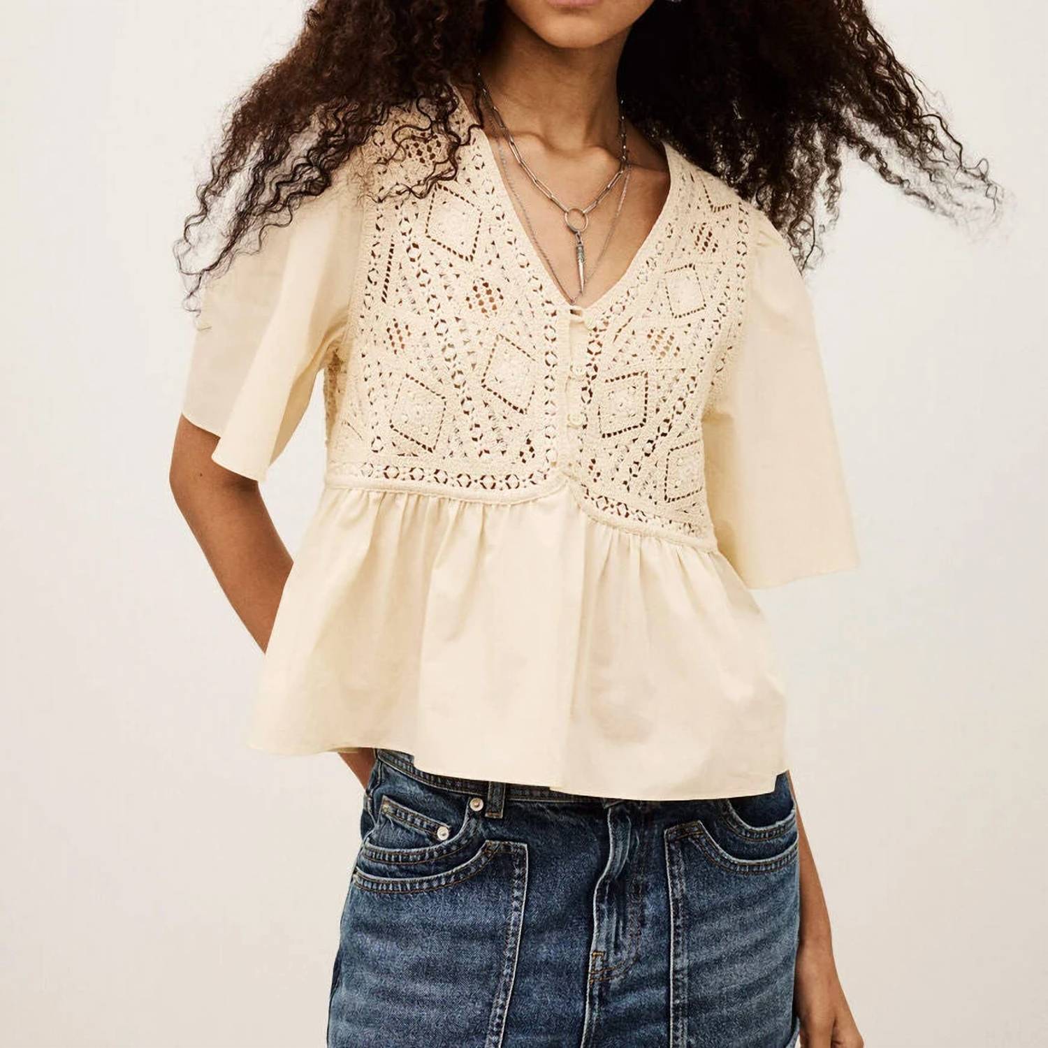 Ba&Sh - Salvi V-neck Top