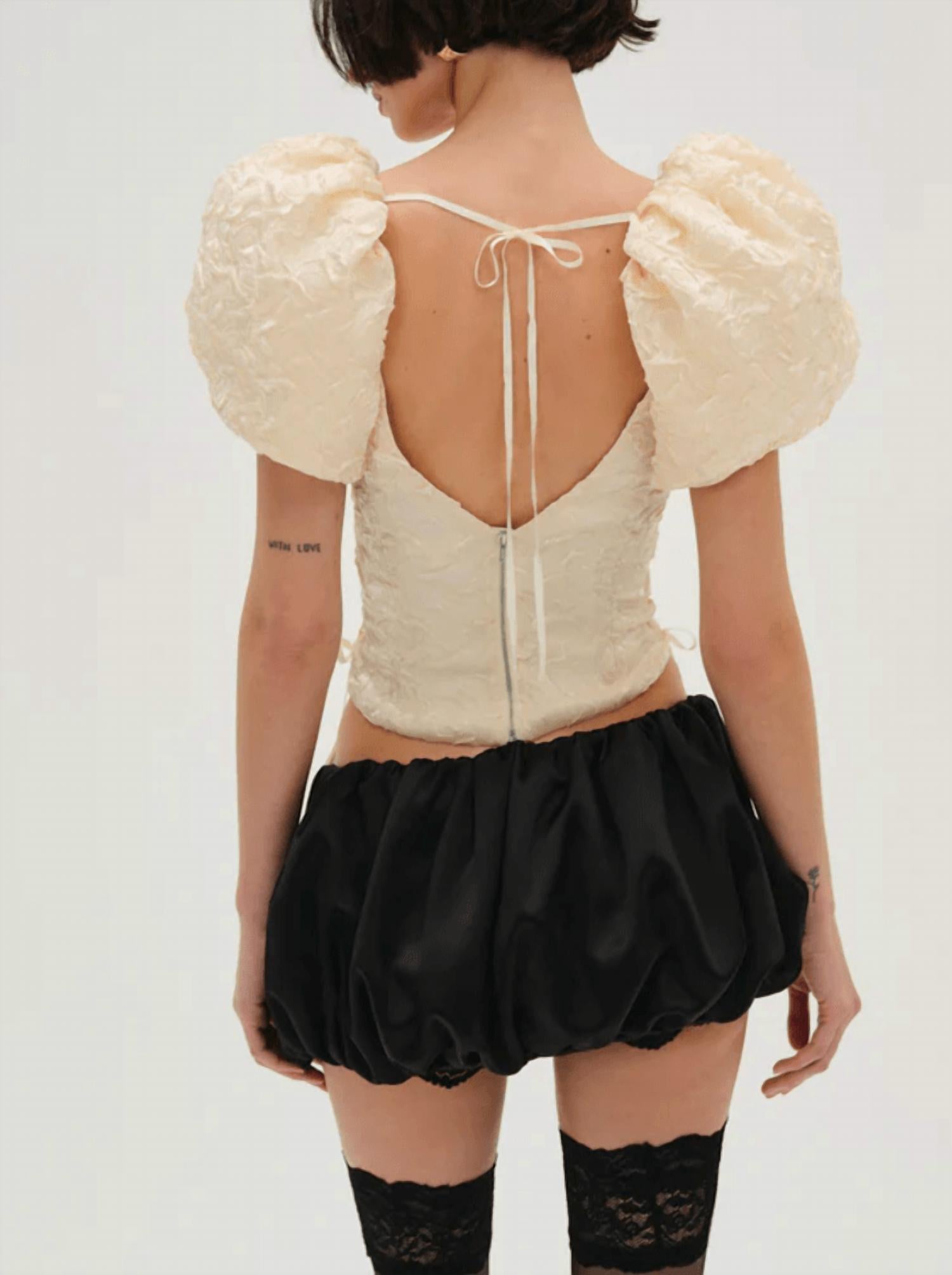 For Love & Lemons - Frosted Organza Top