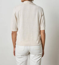 Lilla P - Elbow Sleeve Polo Sweater