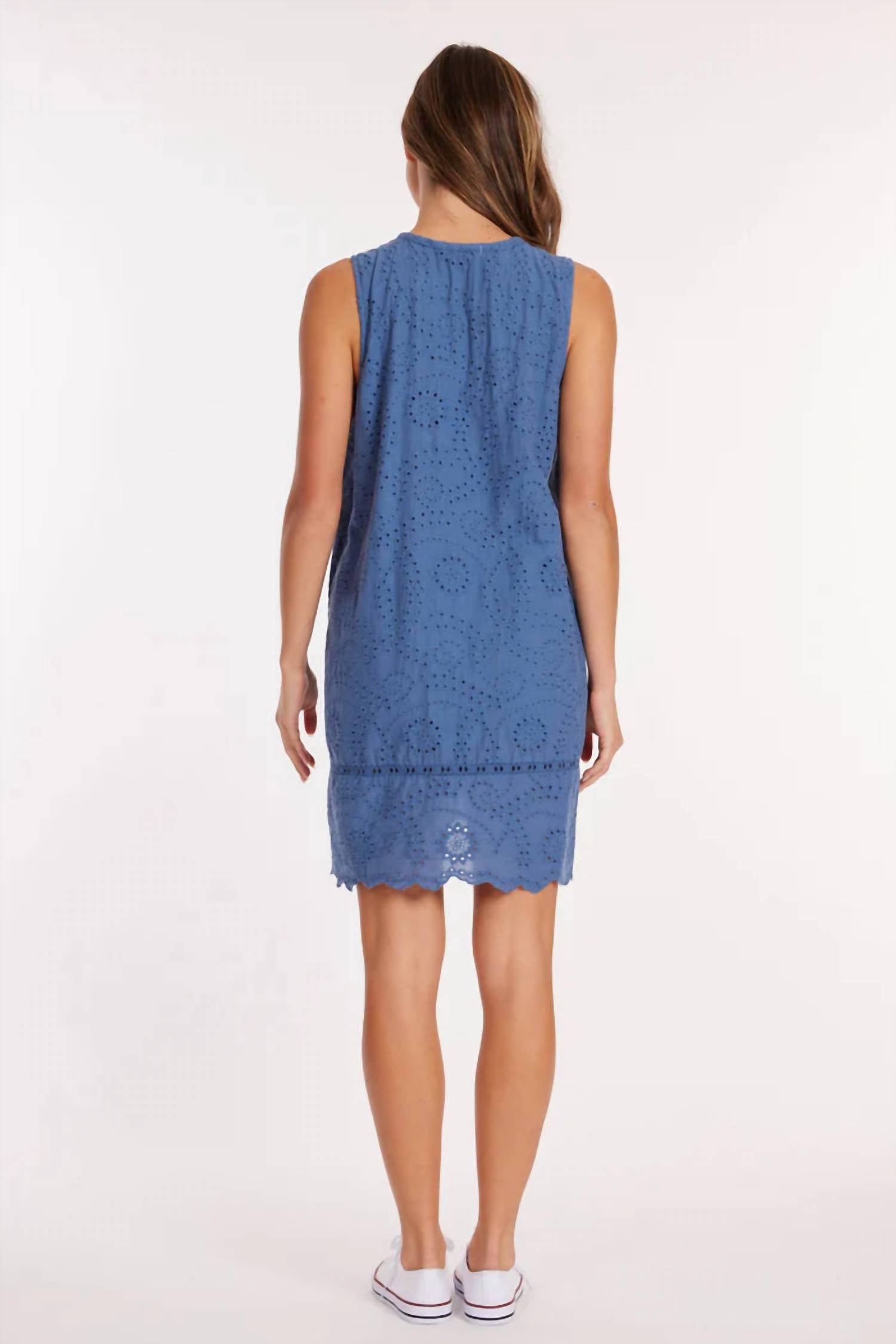 Mododoc - Lace Tank Shift Dress
