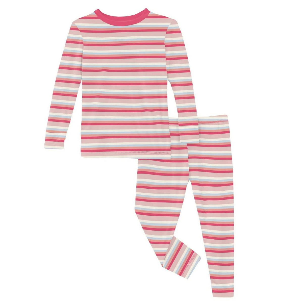 Kickee - Baby Long Sleeve Pajama Set