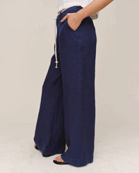 Bella Dahl - Clean Waist Pintuck Wide Leg Pant