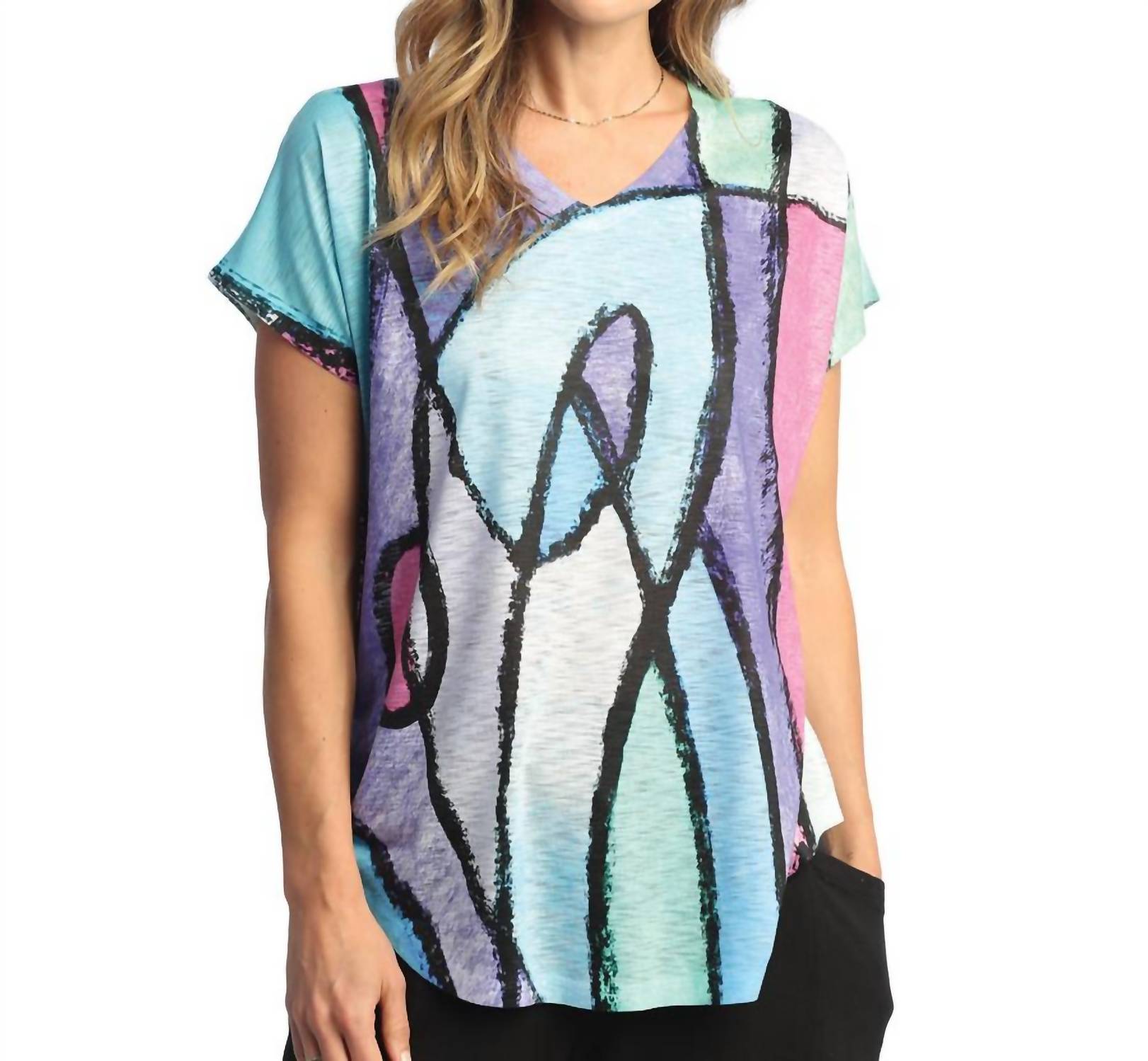 Jess & Jane - Sonata Cap Sleeve Top