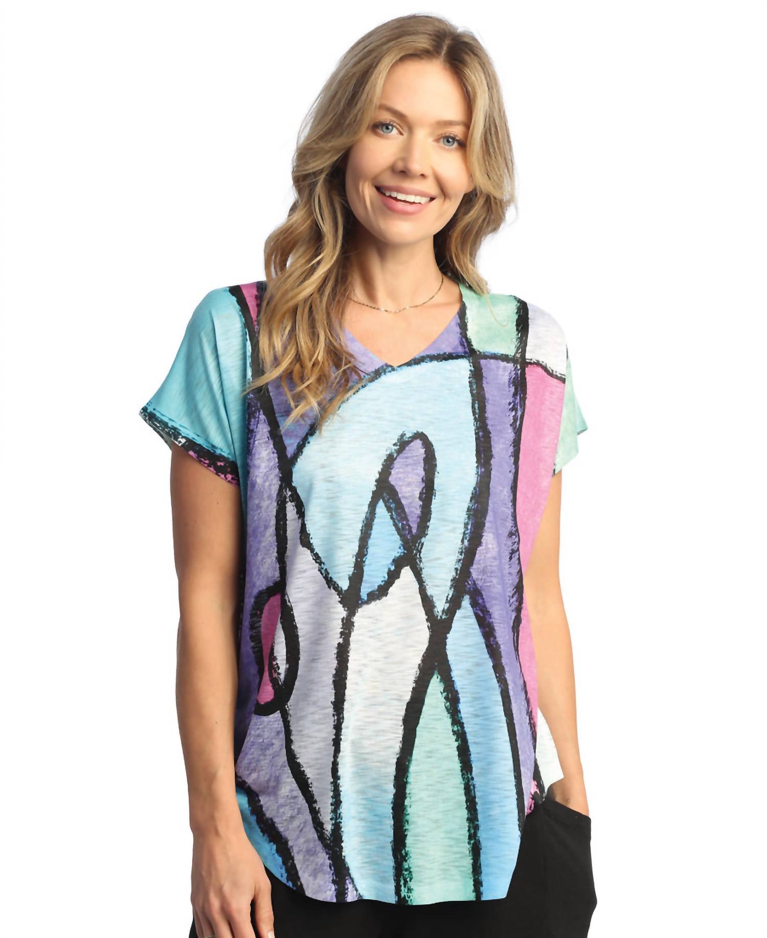 Jess & Jane - Sonata Cap Sleeve Top