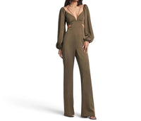 Sachin & Babi - Bruni Cutout Satin Crepe Jumpsuit