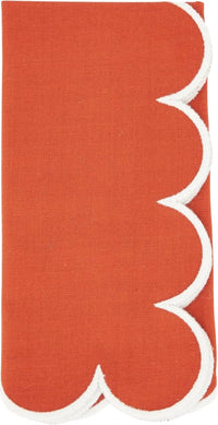 Saro Lifestyle - Scallop Cotton Napkins