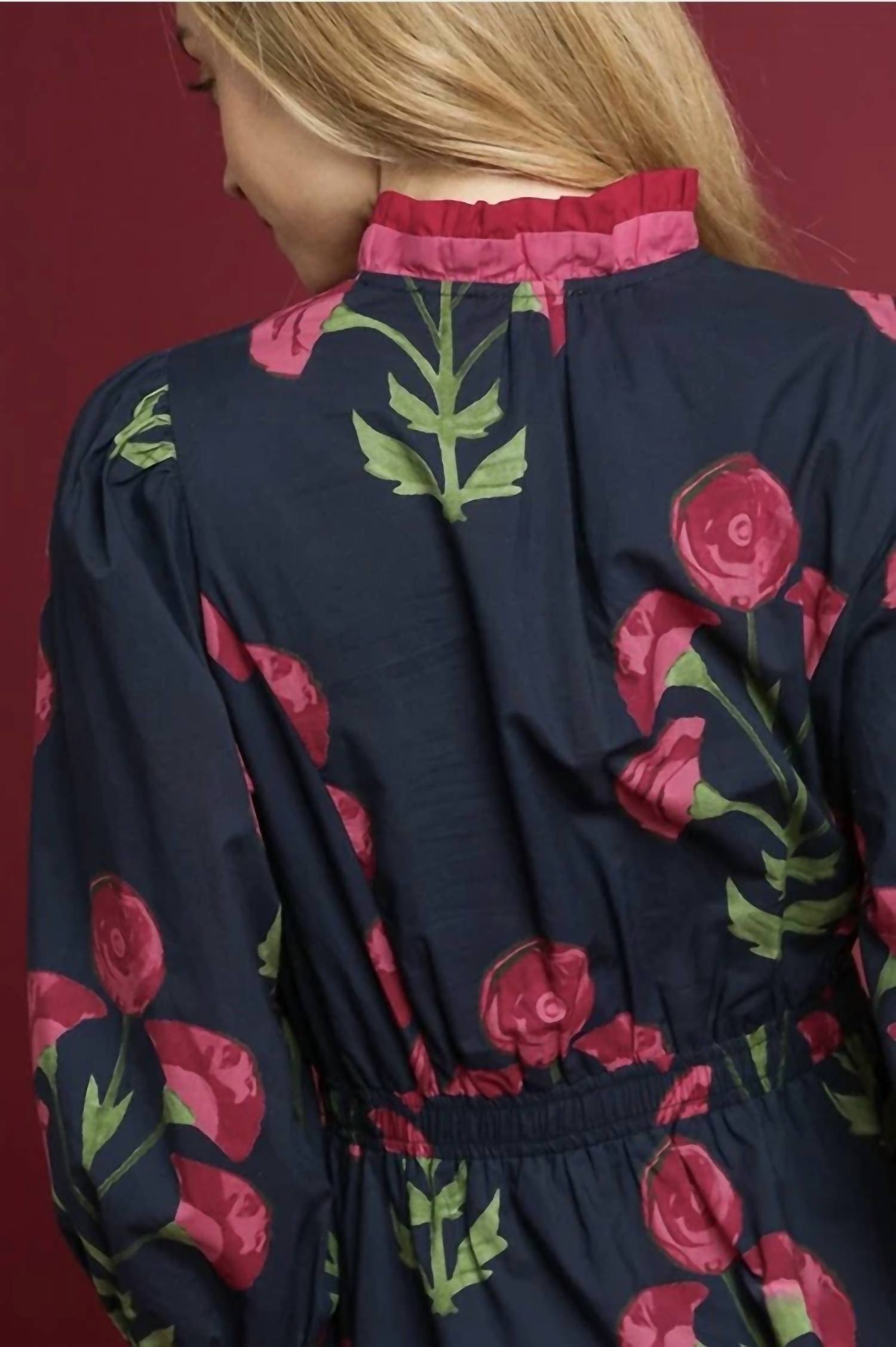 Umgee - Floral Midi Dress