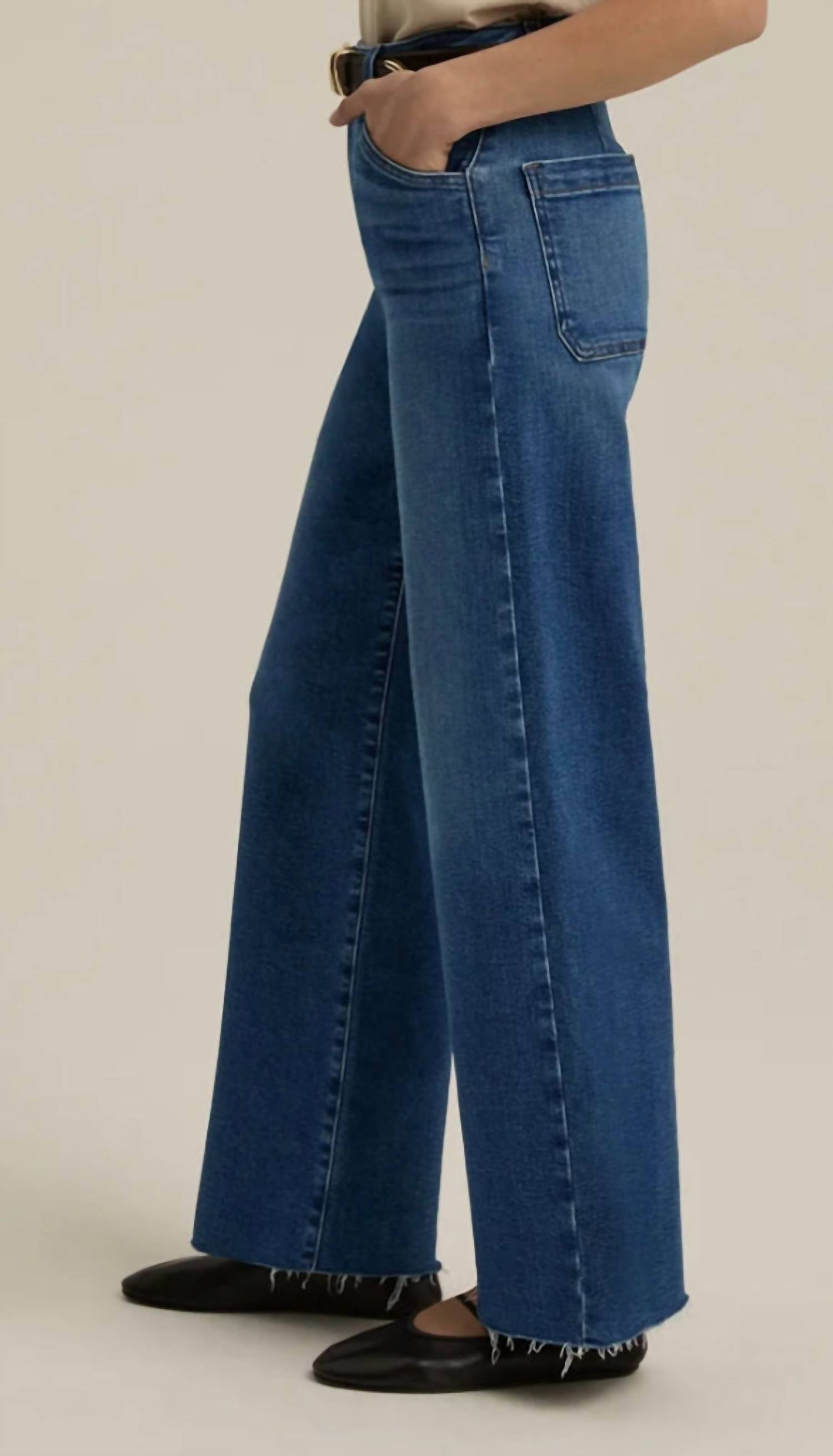 Favorite Daughter - Women's Mischa Super High Rise Wide Leg Ankle Jean