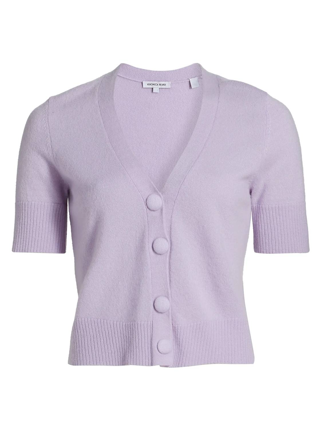 Veronica Beard - Short Sleeve Solene Cashmere Cardigan