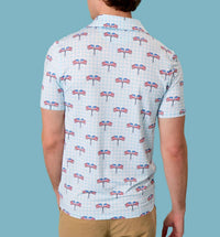 Rufflebutts - Boys Patriotic Performance Polo