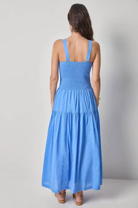 Lilla P - Smocked Bodice Maxi Dress
