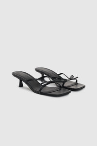 ANINE BING Women's Jackie Heel in black - women's sandal