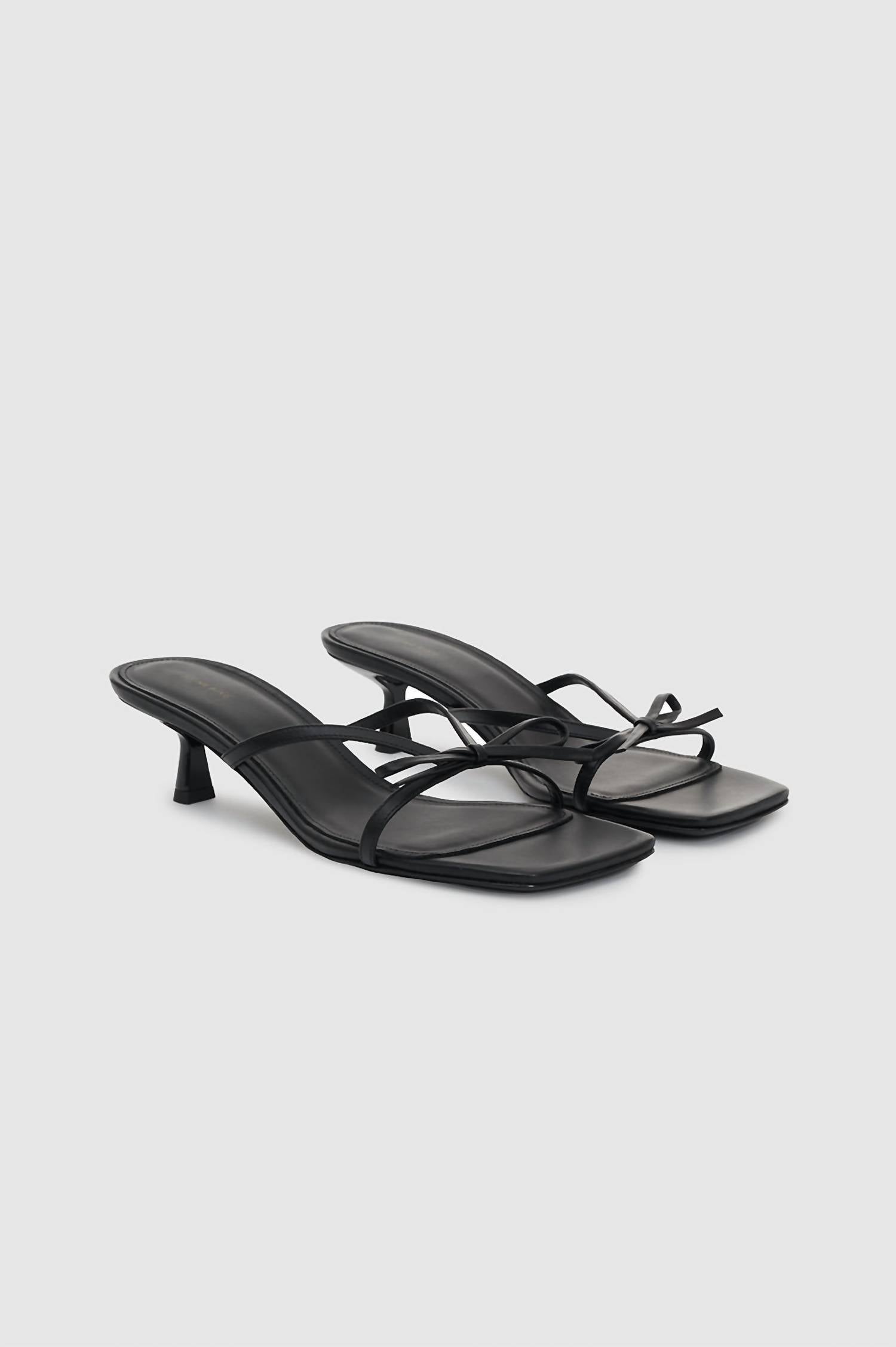 ANINE BING Women's Jackie Heel in black - women's sandal