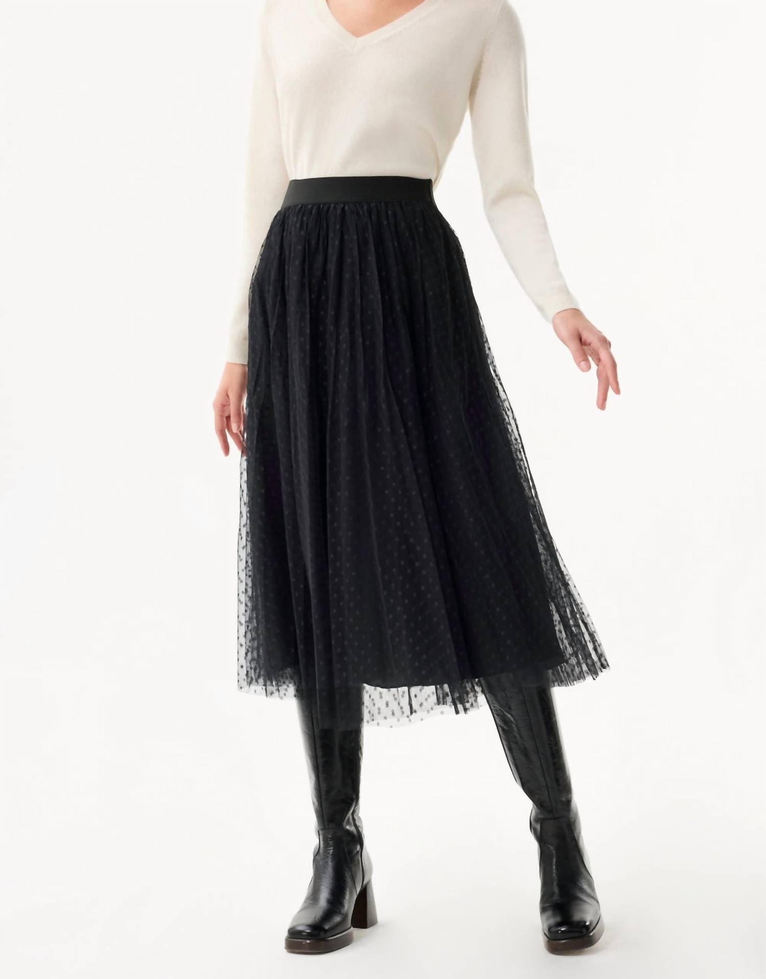 Leo Ugo - Polka Dot Tulle Skirt
