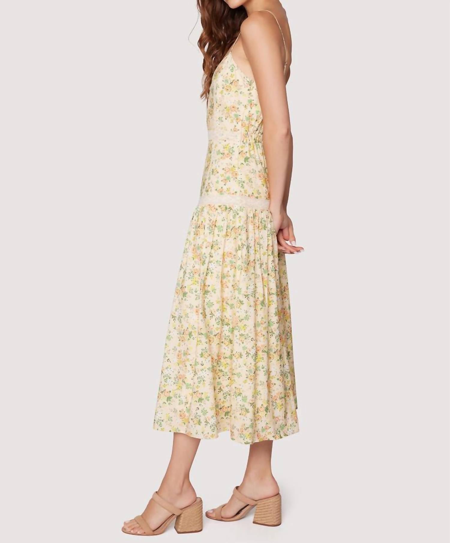Lost + Wander - Earth Angel Midi Dress