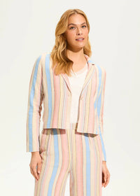 Fdj - Yvette Yarn Dye Crop Blazer