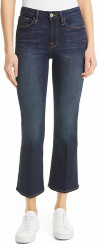 Frame - Le Cropped Mini Boot Cut Jeans