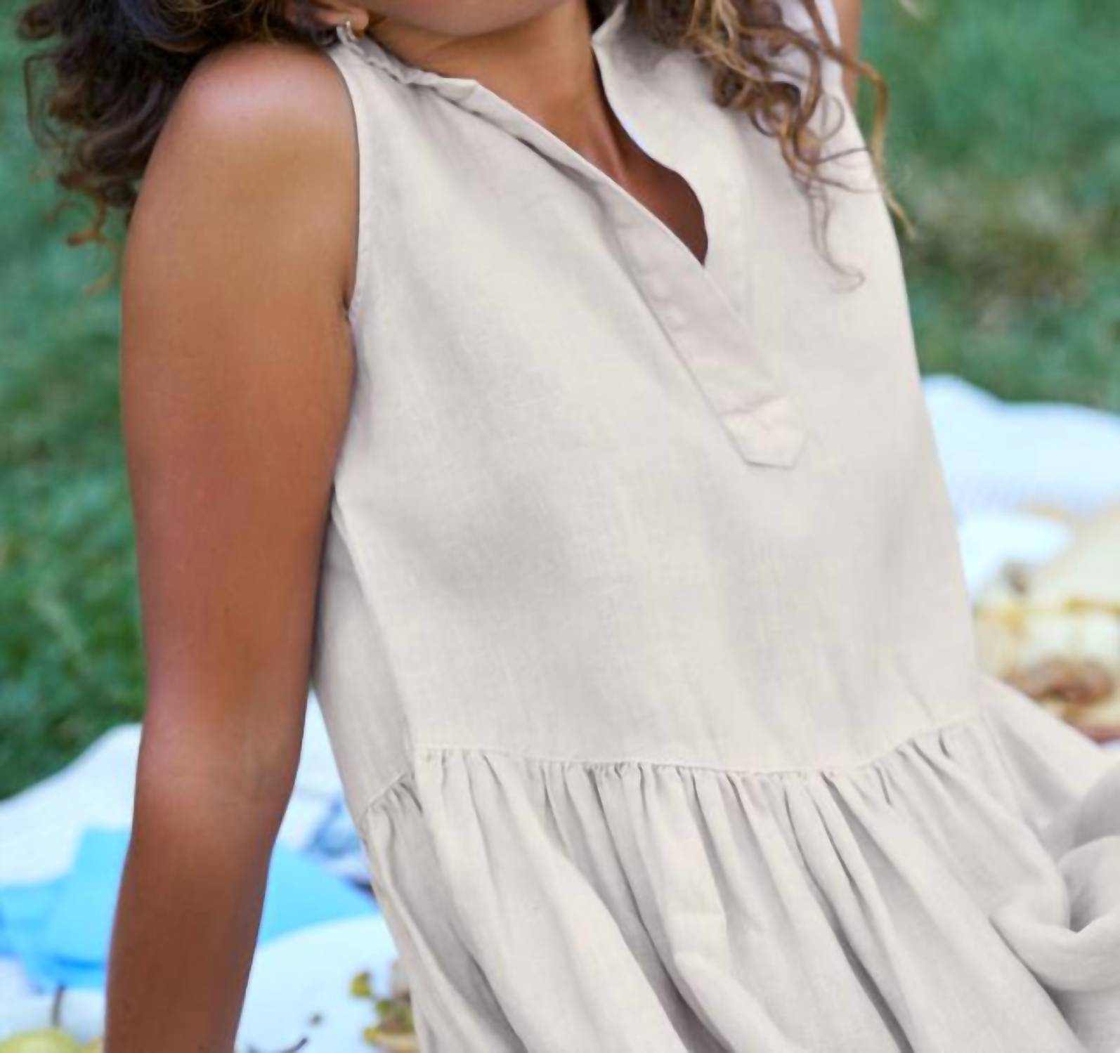 Frank & Eileen - Daphne Popover Sleeveless Shirtdress