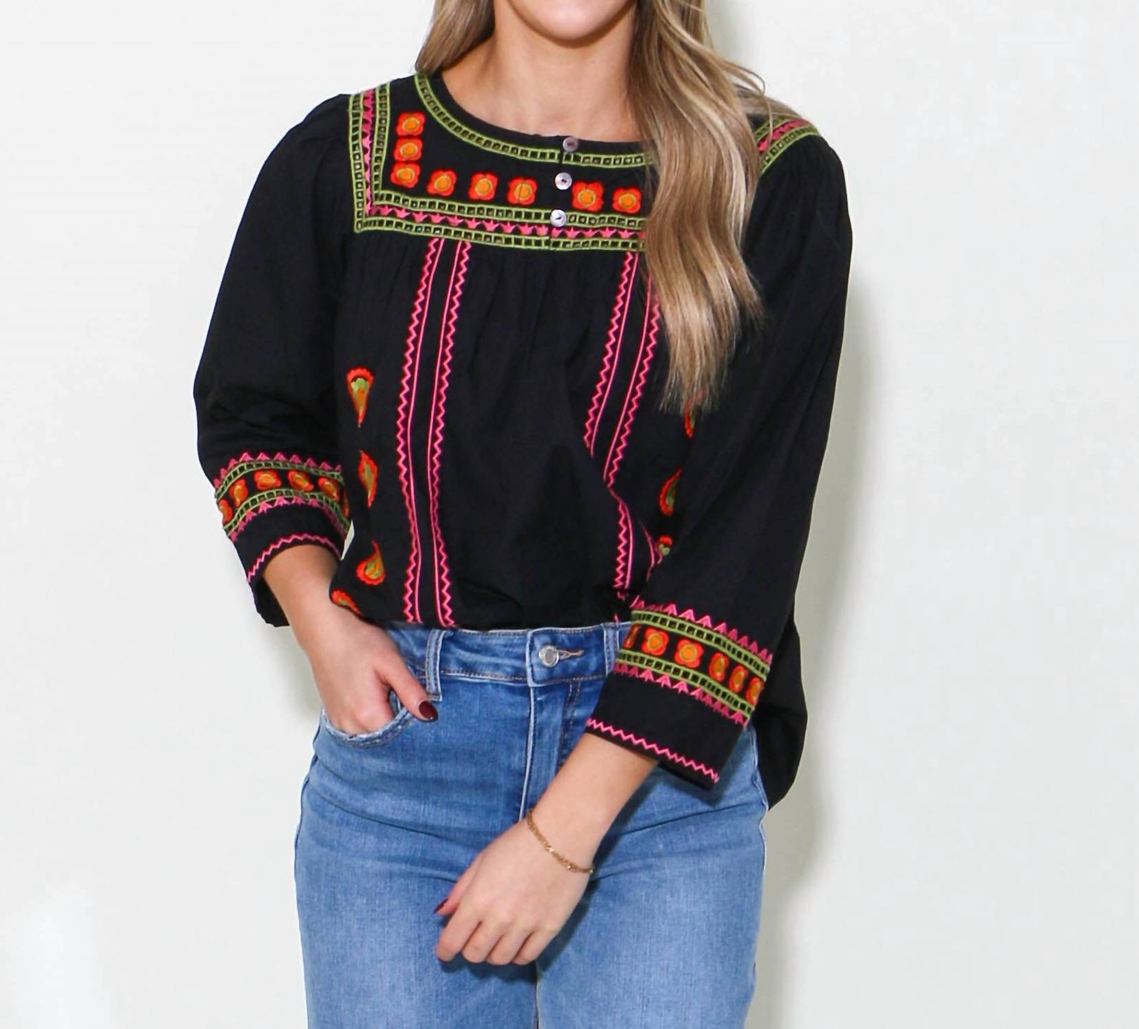 Ivy Jane - Petals and Pearls Top